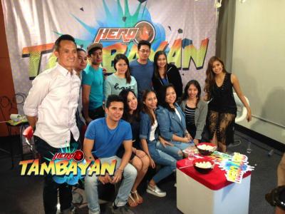 Hero Tambayan airs first live episode online